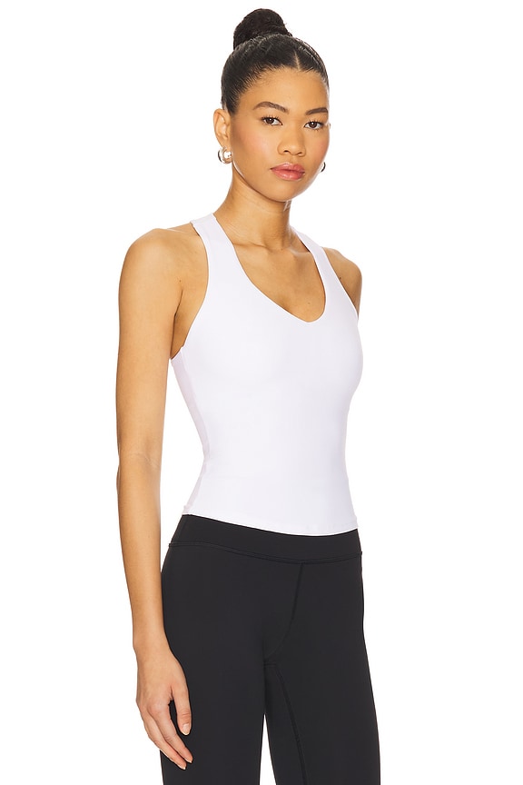 view 2 of 4 Slope Tank Top in White