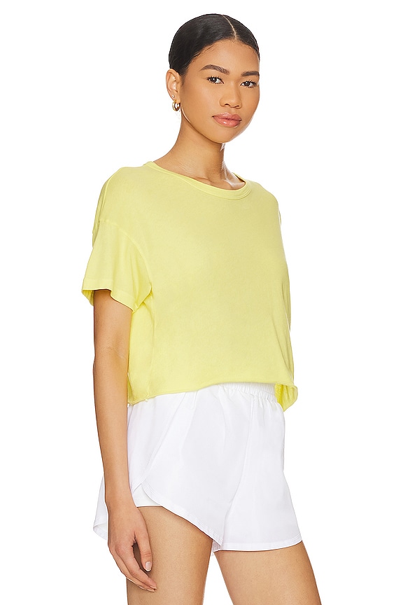 view 2 of 4 ФУТБОЛКА CROPPED in Cyber Lime