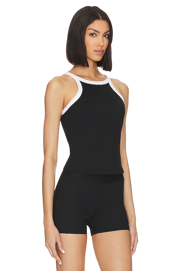 view 2 of 4 CAMISETA TIRANTES MARGOT in Black & White