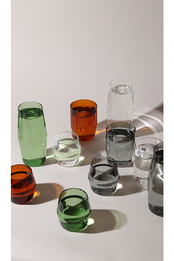 view 2 of 2 Century Glass 16oz Set in Amber