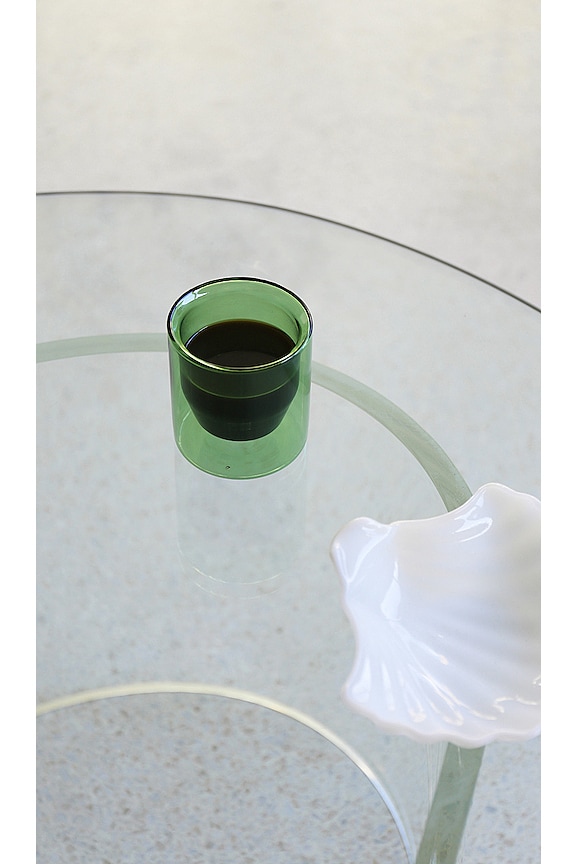view 2 of 2 JUEGO DE VASOS DE VIDRIO DOUBLE-WALL in Verde