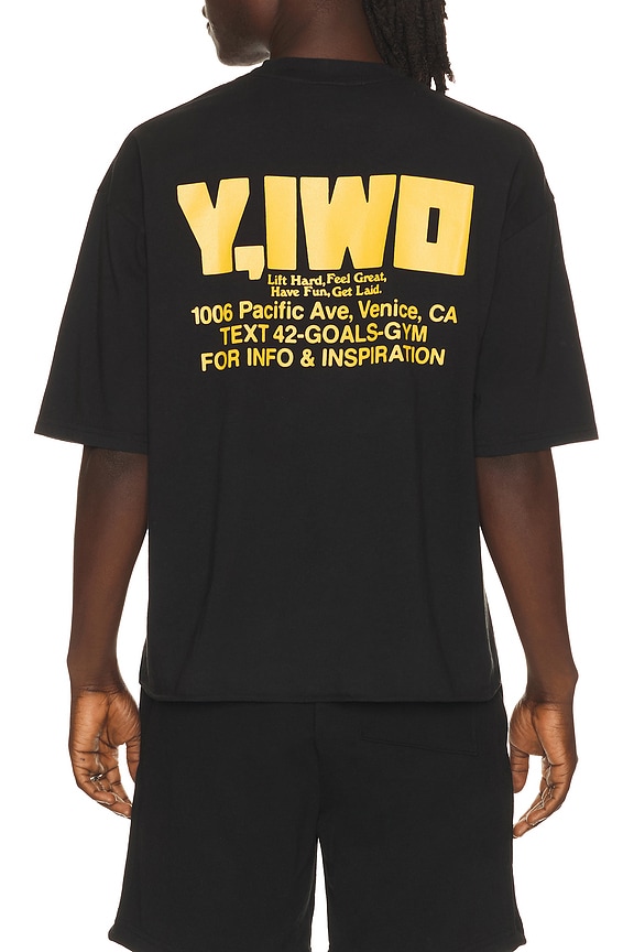 view 2 of 4 CAMISETA HARDWEAR in Black & Gold