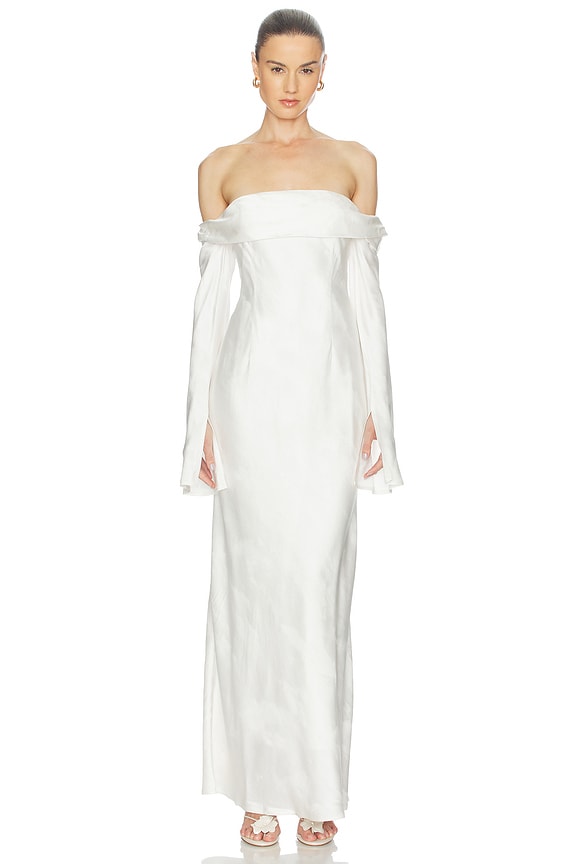 view 1 of 3 ROBE ALMA in Ivory