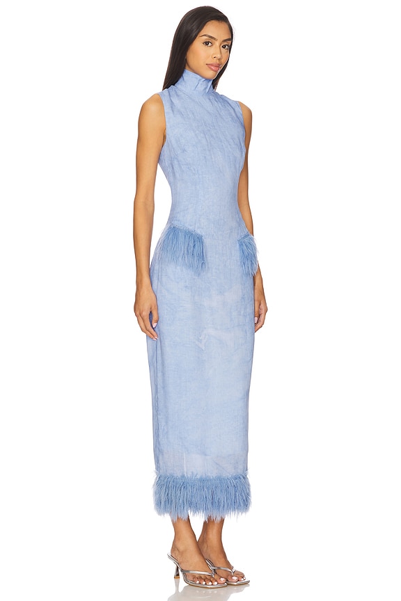 view 2 of 3 ASHER ドレス in Baby Blue