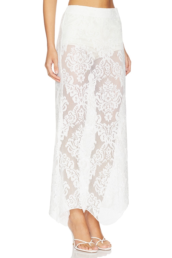 view 2 of 6 x REVOLVE Soren Maxi Skirt in Ivory