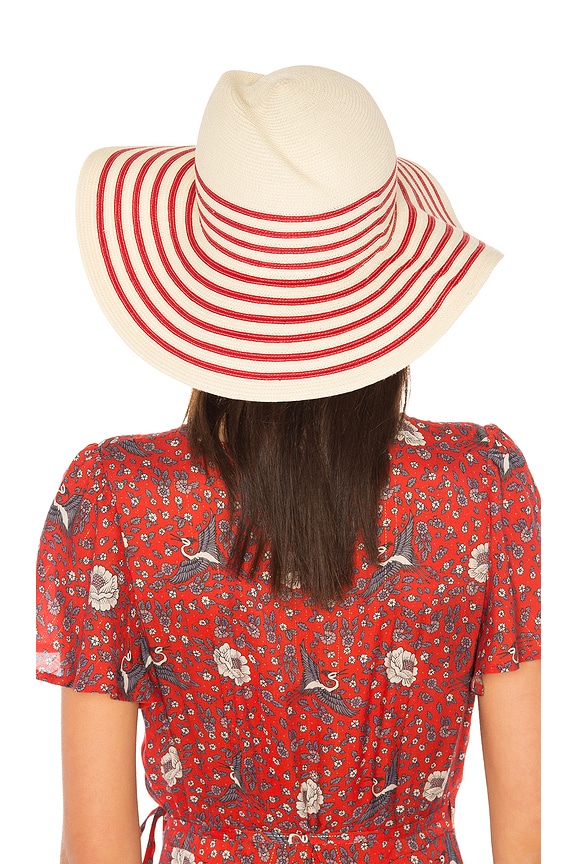 view 2 of 3 Breton Hat in Red