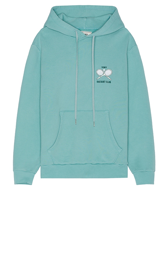view 2 of 4 Racquet Club Hoodie in Green Clay