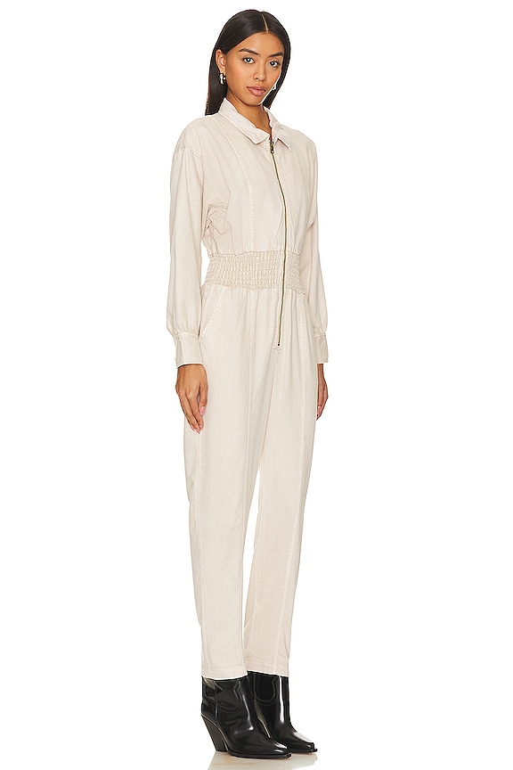 view 2 of 3 Oscar Jumpsuit in Sea Salt Pigment