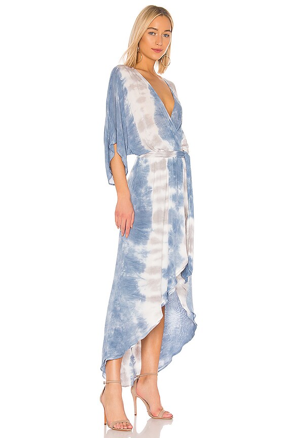 view 2 of 3 Isla Dress in Sky Frequency Wash