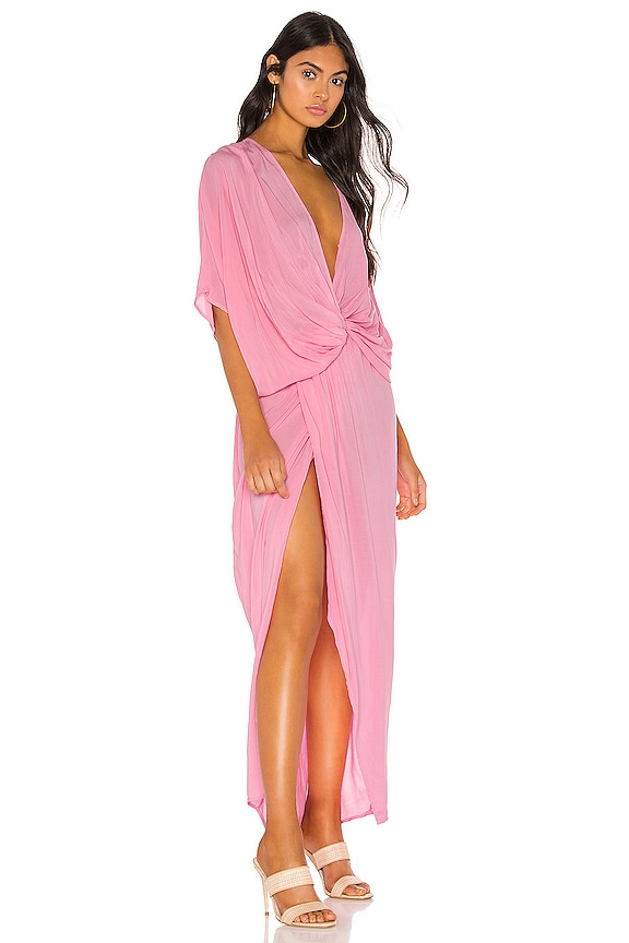 view 2 of 3 Luelle Dress in Hot Pink