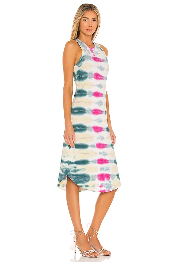 view 2 of 3 Robbie Tank Dress in Passion Pink Chakra Wash