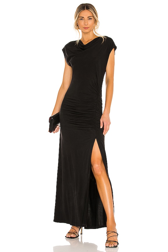 Young, Fabulous & Broke Tulola Dress in Black | REVOLVE