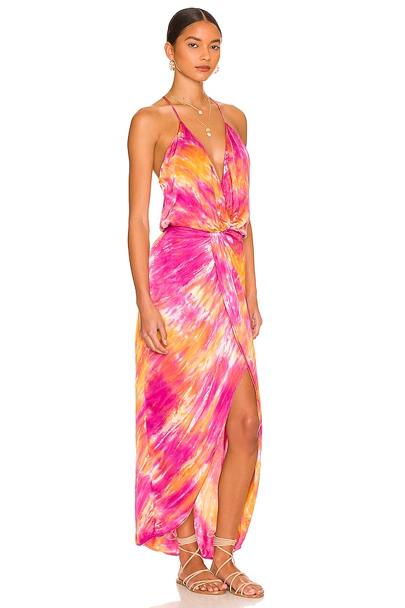 view 2 of 3 Siren Slip Dress in Tropic Pink Day Dream Wash