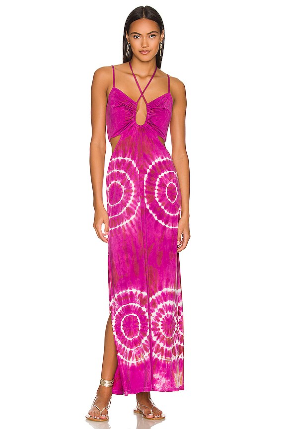 view 2 of 4 VESTIDO NIKA in Orchid Spin