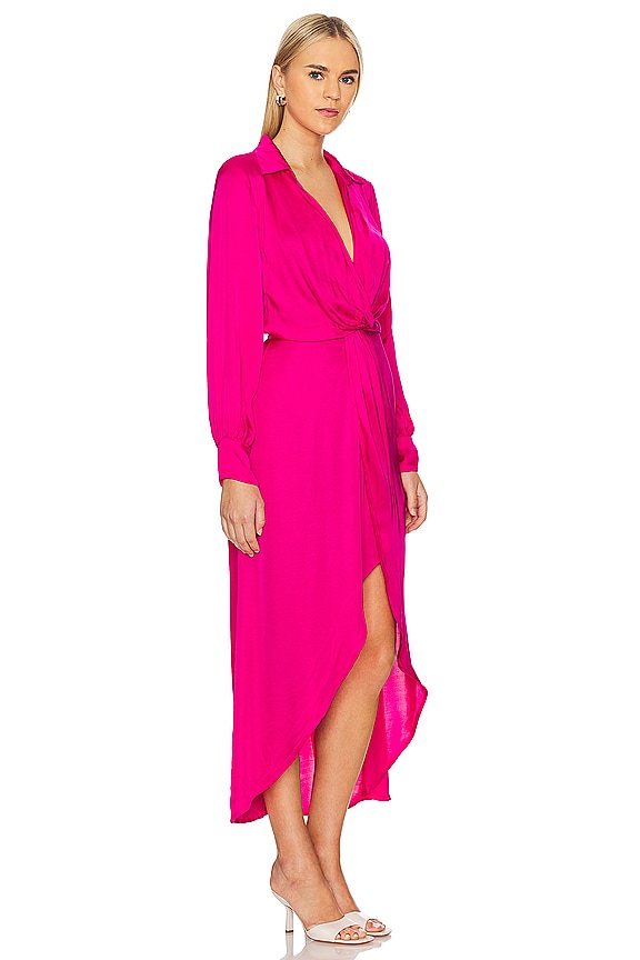 view 2 of 3 VESTIDO MIDI SIREN in Flamenco