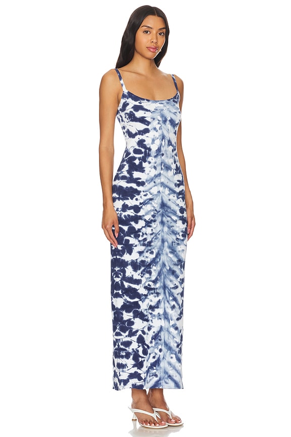 view 2 of 3 Tonya Maxi Dress in Mazarine Boa Wash