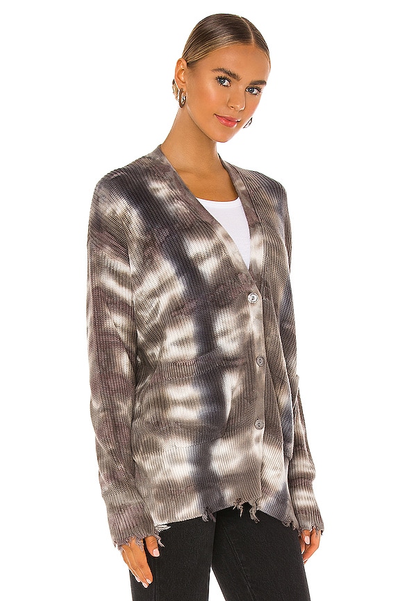 view 2 of 4 Indie Cardigan in Blue Camo Wash