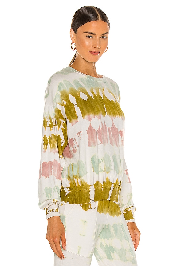 view 2 of 4 Coraline Sweatshirt in Willowgreen Geode Wash