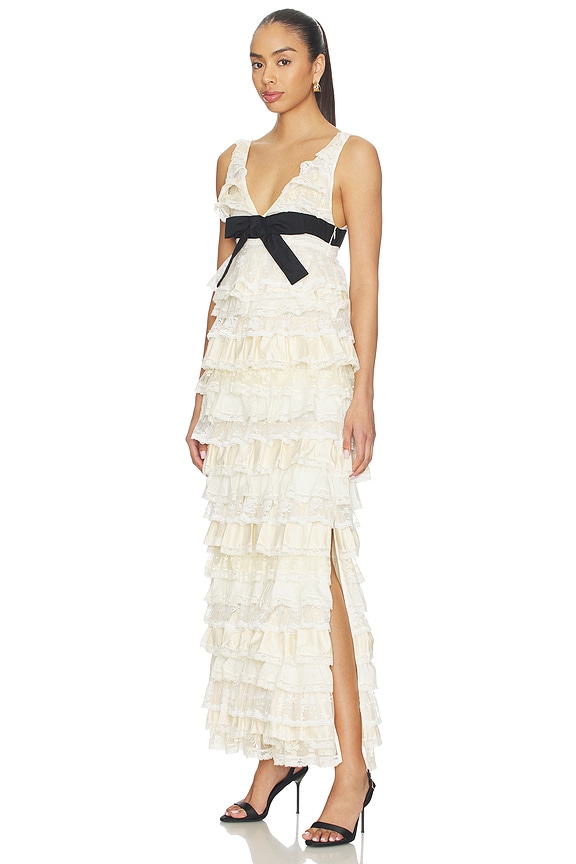 view 2 of 3 VESTIDO LARGO MOONLIT WALTZ in Multi