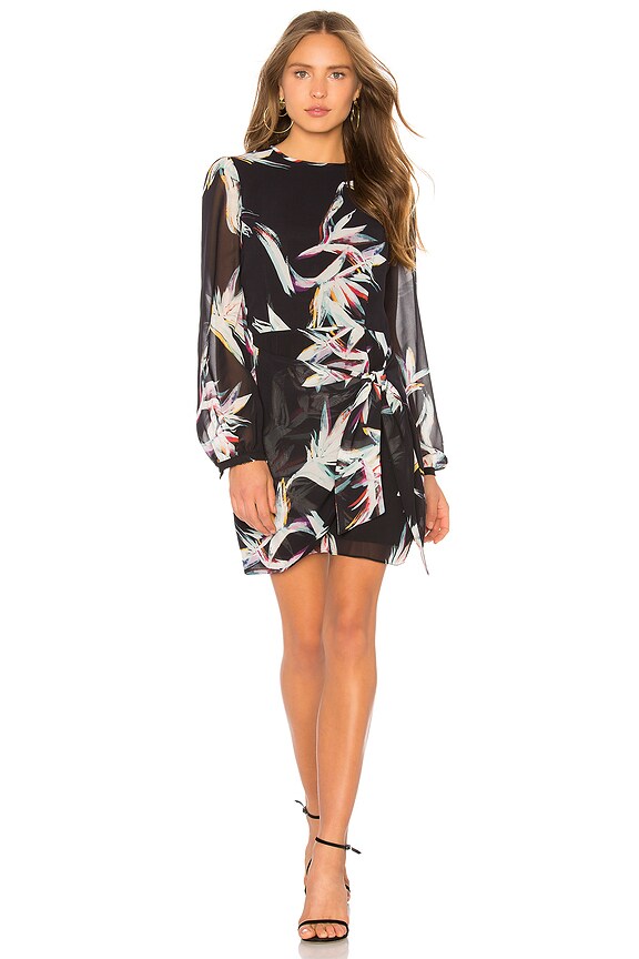 view 1 of 3 ROBE TIE ME OVER in Dream Land Black