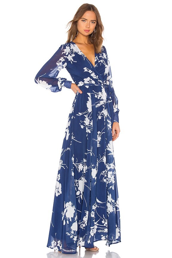 view 2 of 3 VESTIDO GISELLE in Floral Dance Midnight