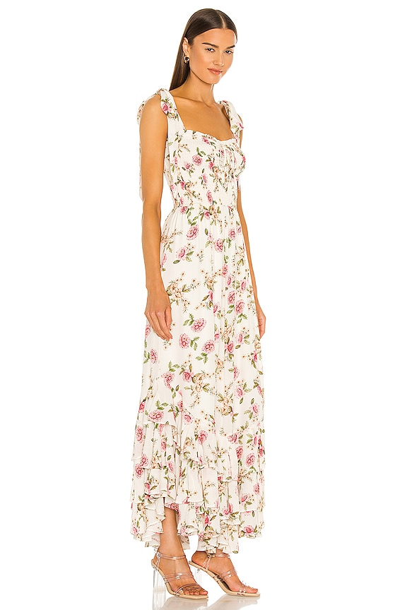 view 2 of 3 Trisha Dress in Royal Rose Ivory