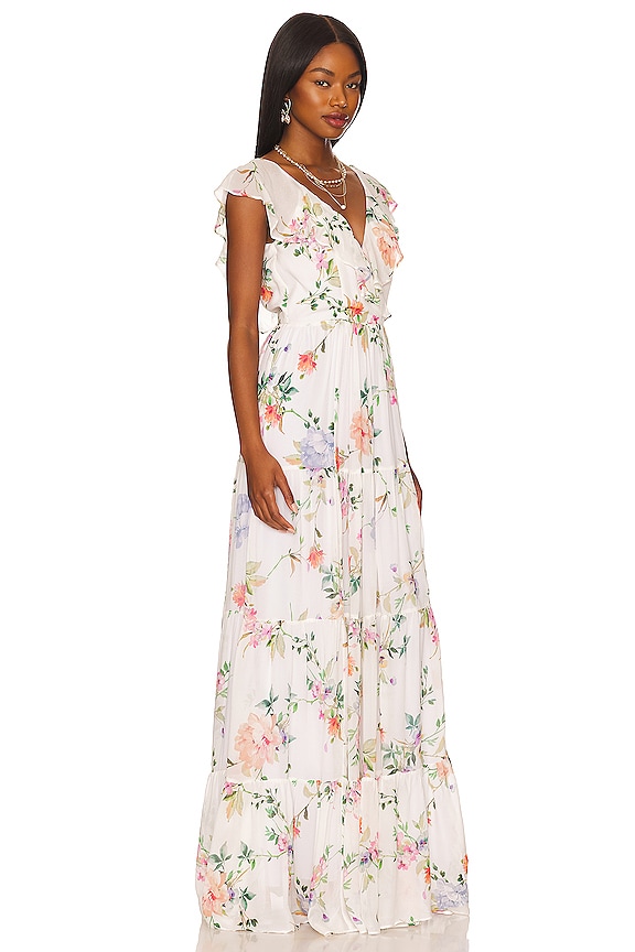 view 2 of 3 VESTIDO DEVIN in Symphony Ivory