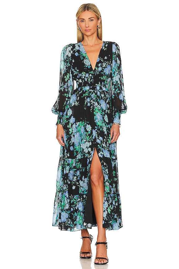 Yumi Kim Frida Maxi Dress in Free Woman Black | REVOLVE