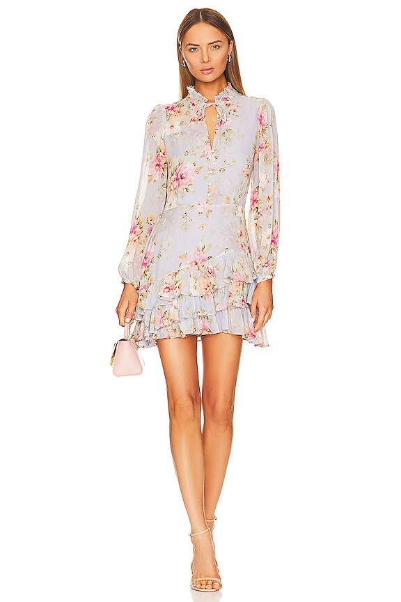 view 2 of 4 ROBE COURTE JENNA in New Day Blue