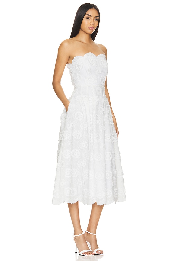 view 2 of 4 Koko Dress in Capri Eyelet
