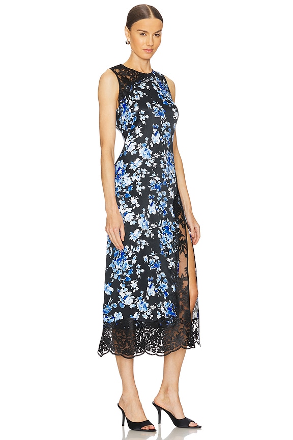 view 2 of 3 Holland Dress in Wanderlust Cyan