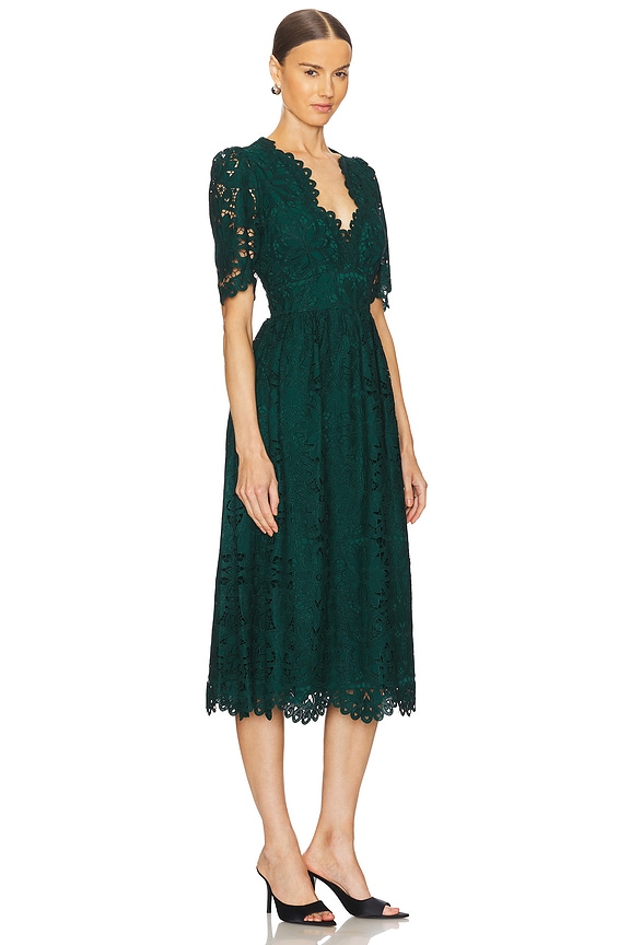 view 2 of 4 HESTER ドレス in Sedona Lace Forest