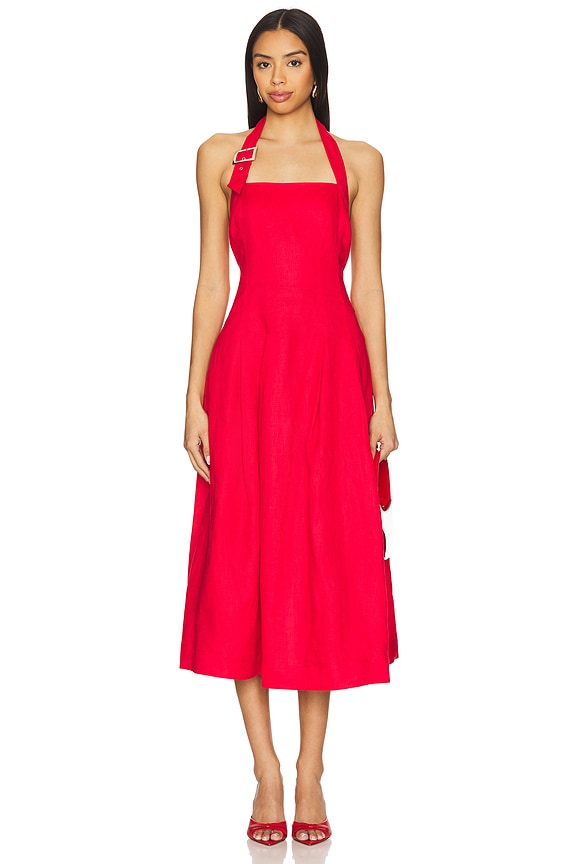 view 1 of 3 Joanna Dress in Red