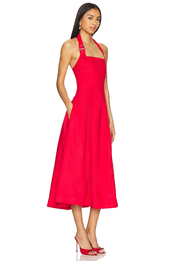 view 2 of 3 Joanna Dress in Red