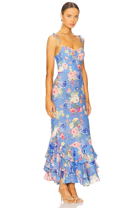 view 2 of 3 Baxter Dress in Blue Lagoon Kiss