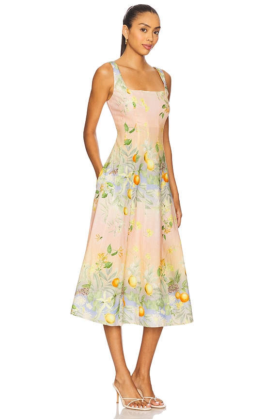 view 2 of 3 Sienna Dress in Coastal Grove Sunset