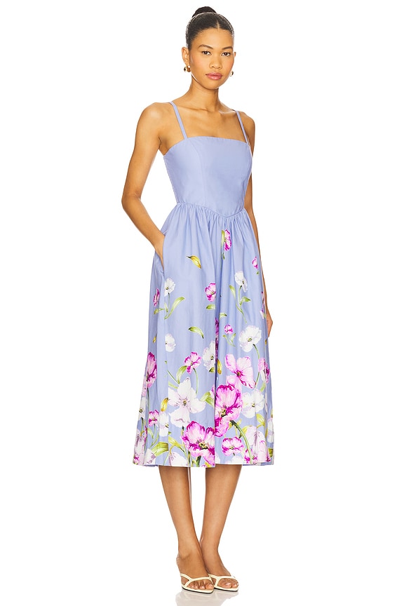 view 2 of 3 VESTIDO MIDI KNOX in Tropical Paradise