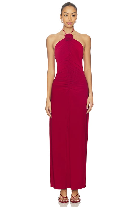 view 2 of 4 VESTIDO NOVA in Burgundy