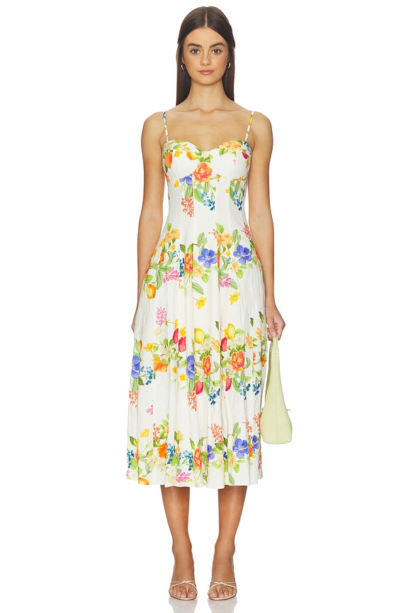 view 1 of 3 Jen Dress in Fruit Frenzy Ivory