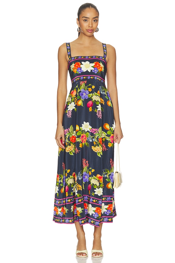 view 1 of 3 Kara Dress in Fruit Frenzy Navy
