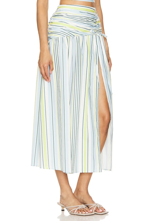 view 2 of 4 Molly Skirt in Nantucket Stripe