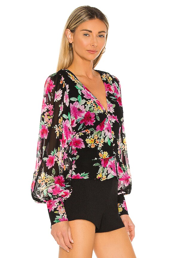 view 2 of 4 BLUSA JODI in Paradise Villa Black