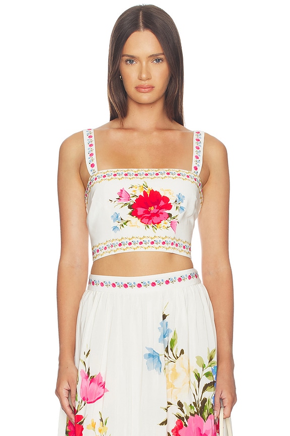 view 1 of 5 Dora Top in Sincerely Ivory