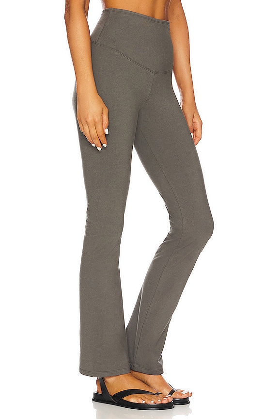 view 2 of 4 Jodi Slim Bootcut Shaping Legging in Gunmetal