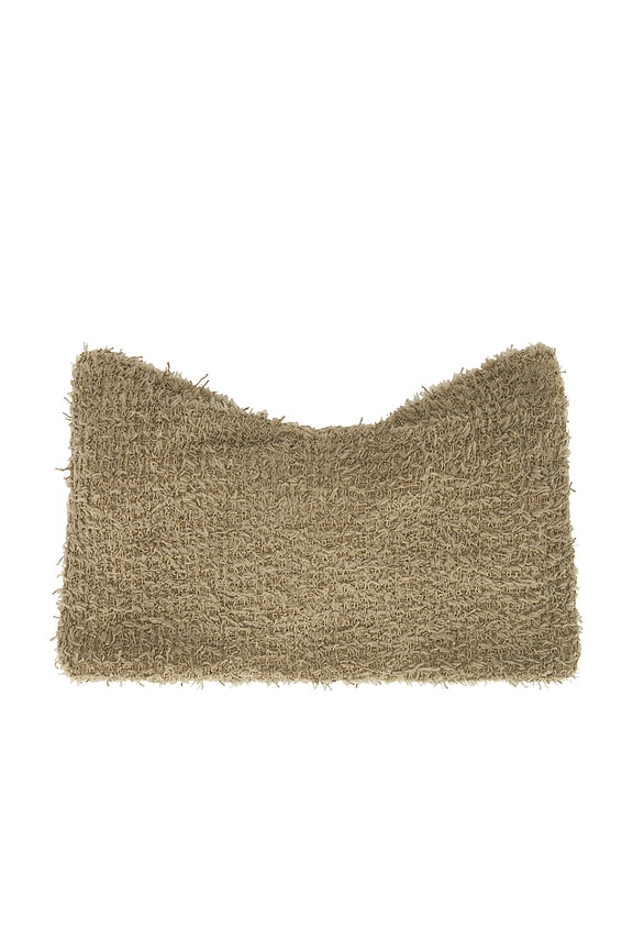 view 2 of 3 Cozy Knit Cat Beanie in Olive