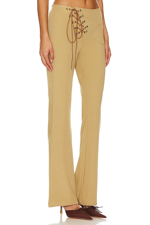 view 2 of 4 БРЮКИ START THE STORY in Green