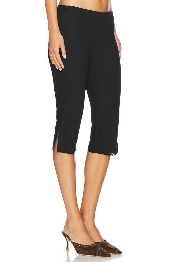 view 2 of 6 Mary Capri Pants in Black