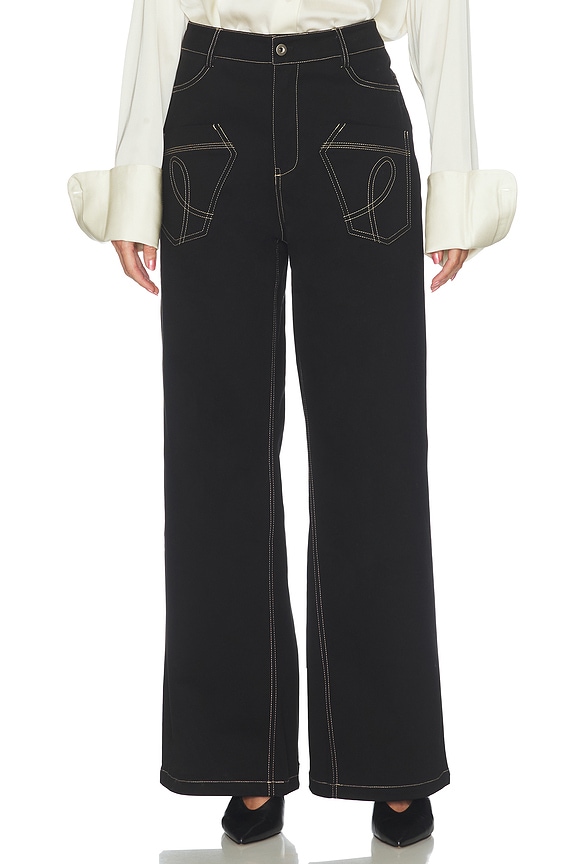 view 2 of 7 Rail Way Pant in Black