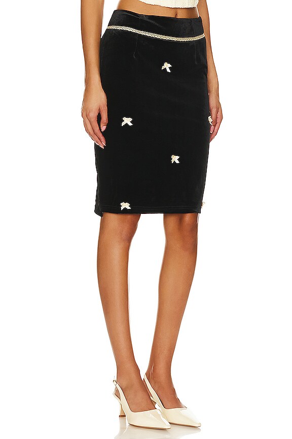 view 2 of 4 Assistant Midi Skirt in Black