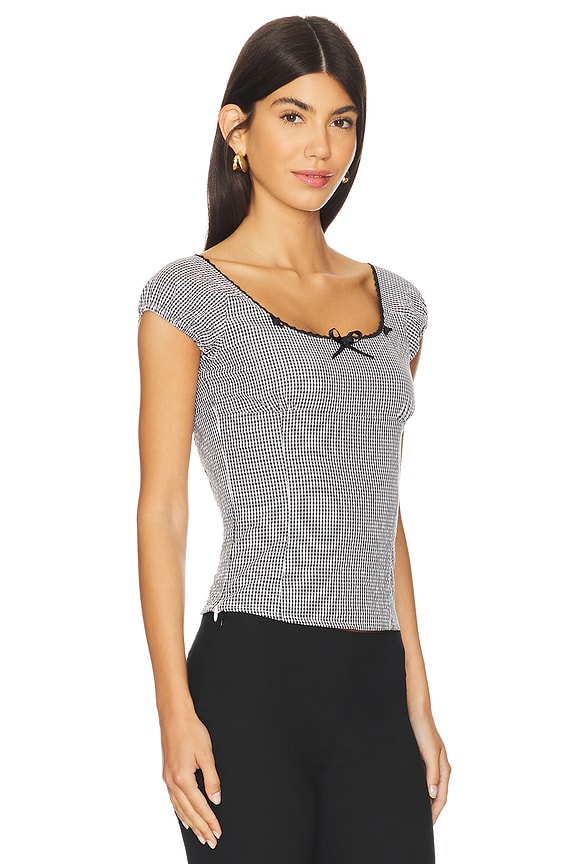 view 2 of 5 Cottage Gingham Top in Gingham